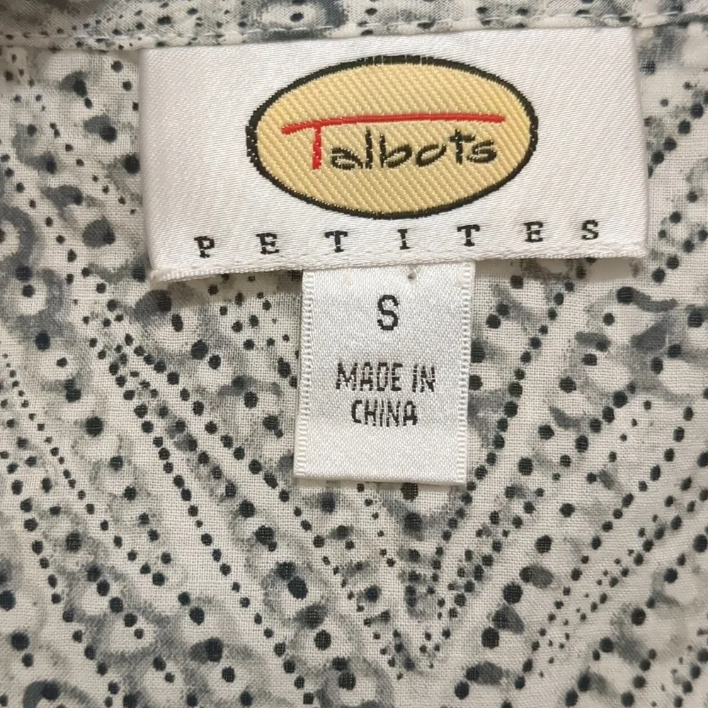 TALBOTS Petites Top Size S - Picture 2 of 6